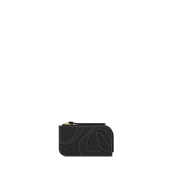 Atla Card Holder in Duo Black