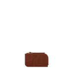 Polène Atla Card Holder in Duo Cognac | Wallets & Purses | Luxury Shoes 