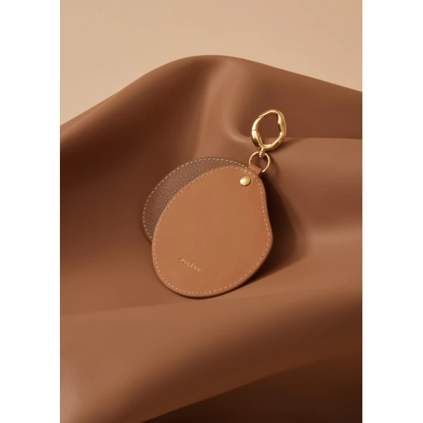 Polène Atla Mirror in Trio Camel, view 3 | Accessories | Luxury Shoes 