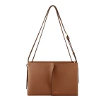 Polène Boky in Textured Camel Bag | Shoulder & Crossbody Bags | Luxury Shoes 