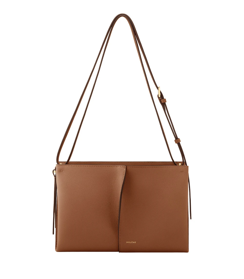 Polène Boky in Textured Camel Bag Polène Boky in Textured Camel Bag | Shoulder & Crossbody Bags | Luxury Shoes