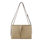 Polène Boky in Textured Desert Bag | Shoulder & Crossbody Bags | Luxury Shoes 