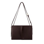 Polène Boky in Textured Ebony Bag | Shoulder & Crossbody Bags | Luxury Shoes 