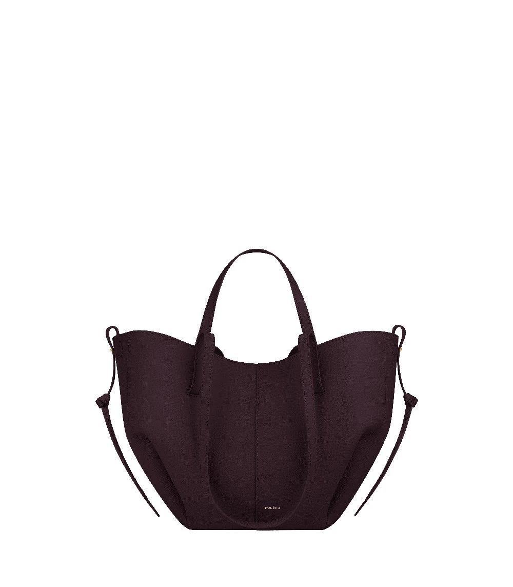 Polène Cyme Mini in Textured Plum Bag Polène Cyme Mini in Textured Plum Bag | Mini Bags | Luxury Shoes