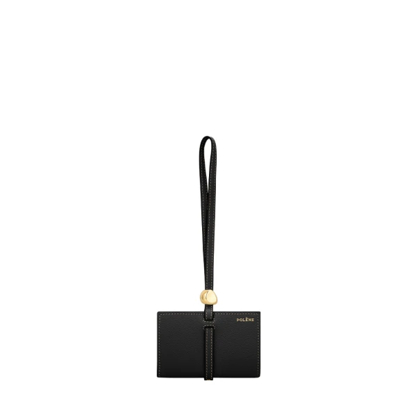 Kayé Card Holder in Textured Black
