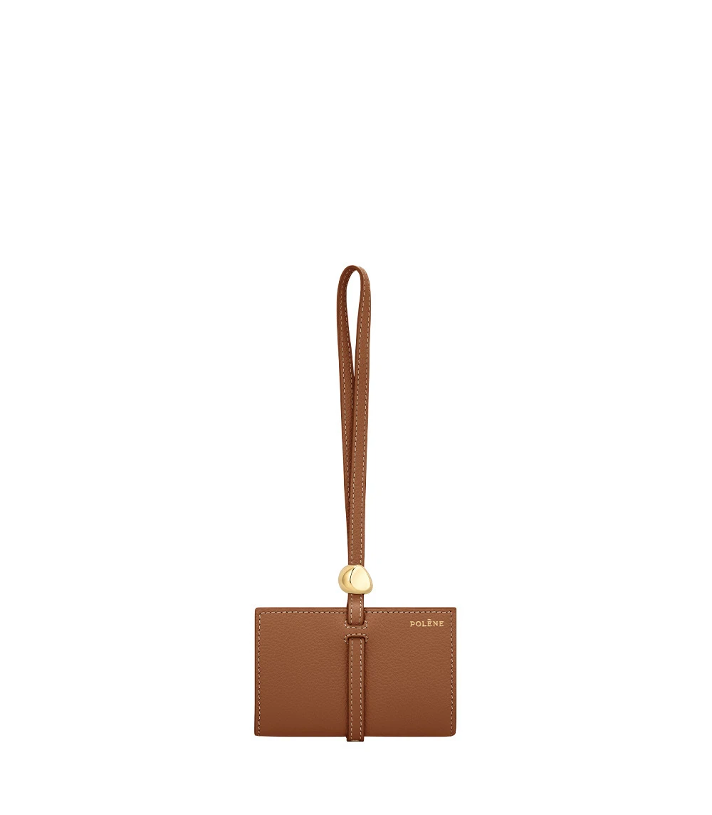 Polène Kayé Card Holder in Textured Duo Camel Polène Kayé Card Holder in Textured Duo Camel | Wallets & Purses | Luxury Shoes