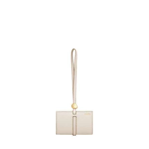 Kayé Card Holder in Textured Duo Chalk