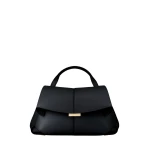 Polène Mokki Mini in Textured Deep Blue Bag | Mini Bags | Luxury Shoes 