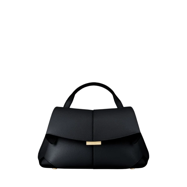 Mokki Mini in Textured Deep Blue Bag