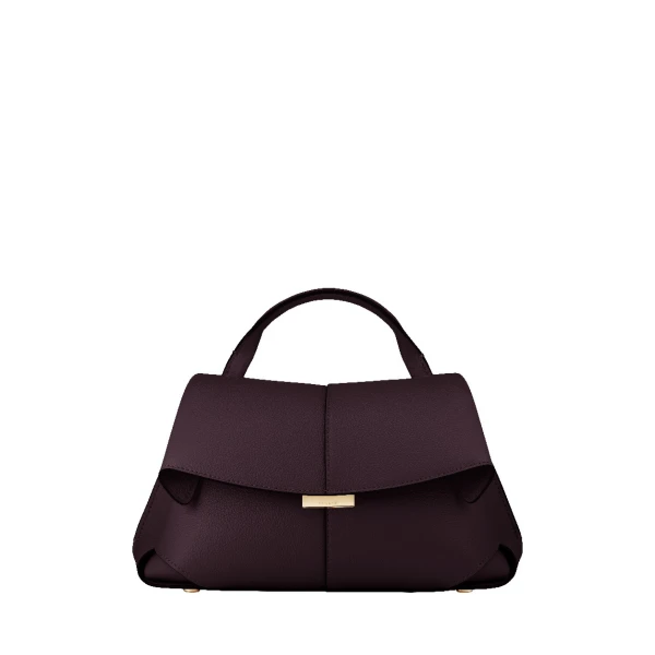 Mokki Mini in Textured Plum Bag