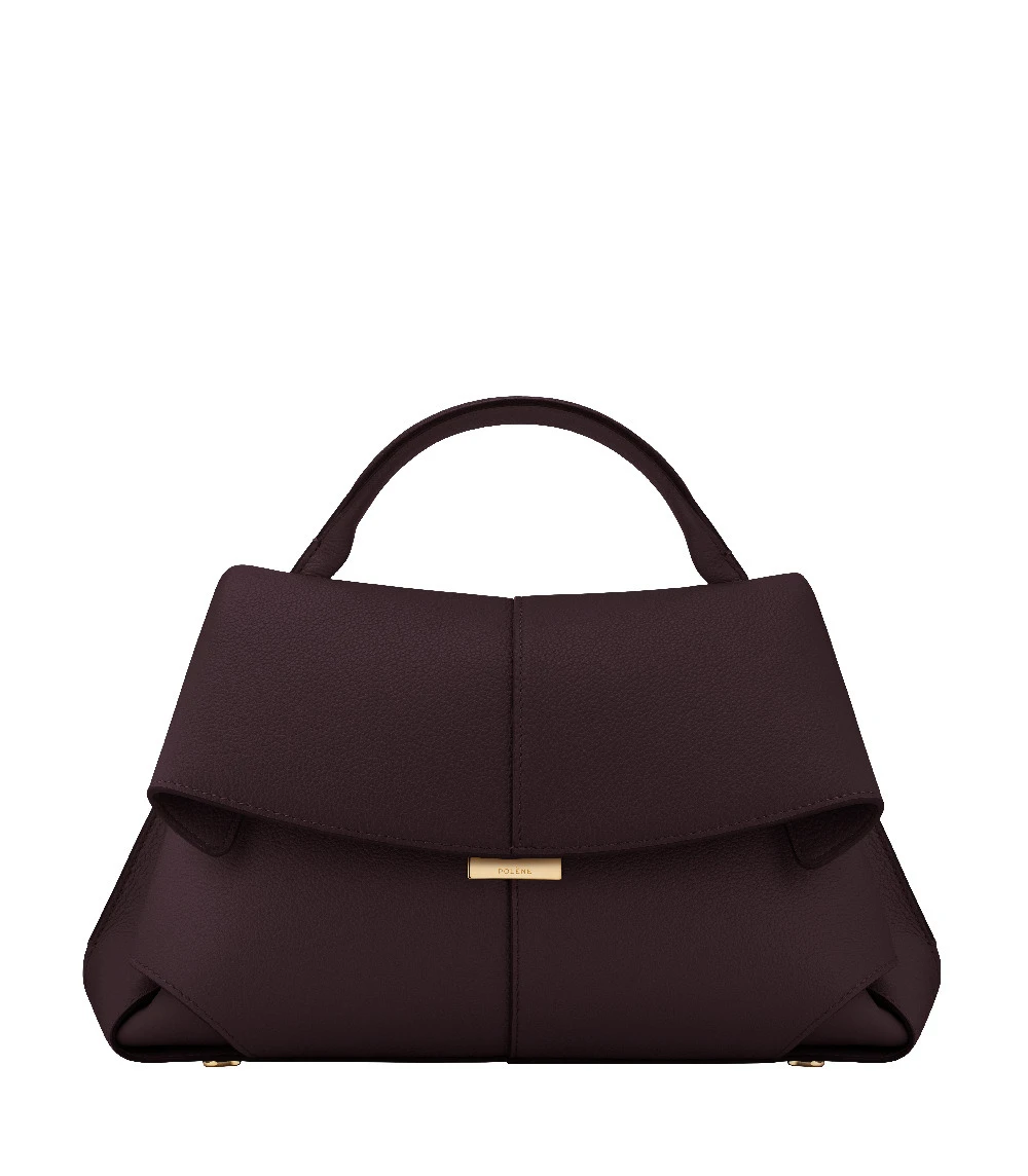 Polène Mokki in Textured Plum Bag Polène Mokki in Textured Plum Bag | Shoulder & Crossbody Bags | Luxury Shoes