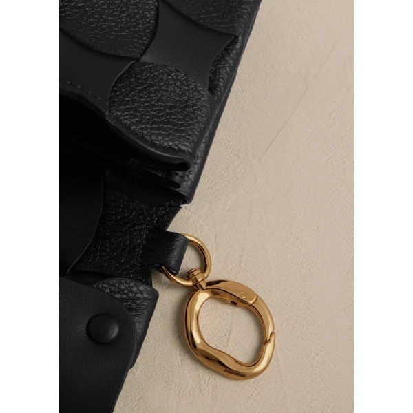 Polène Neiti Card Holder in Duo Black, view 4 | Wallets & Purses | Luxury Shoes 