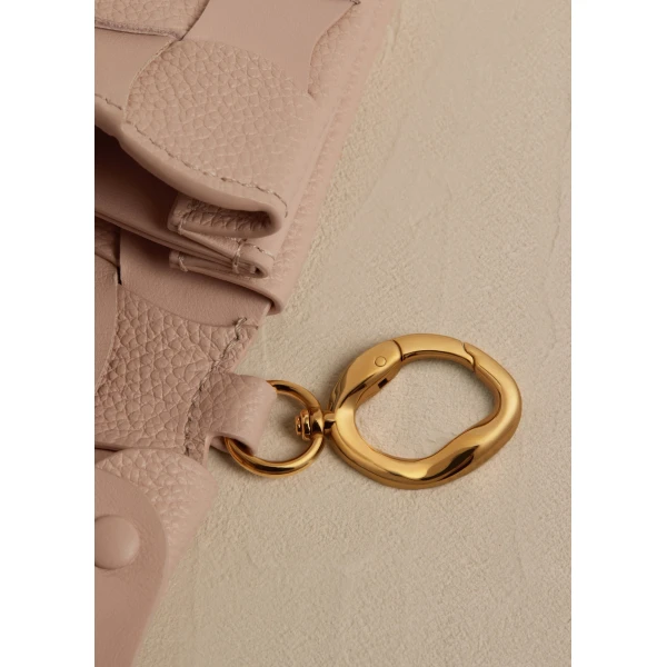 Polène Neiti Card Holder in Duo Dune, view 4 | Wallets & Purses | Luxury Shoes 