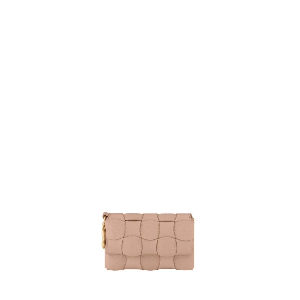 Polène Neiti Card Holder in Duo Dune | Wallets & Purses | Luxury Shoes 