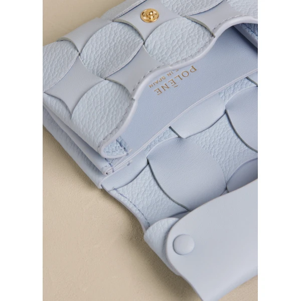 Polène Neiti Card Holder in Duo Polar, view 3 | Wallets & Purses | Luxury Shoes 