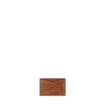 Polène Nodde Card Holder in Cognac | Wallets & Purses | Luxury Shoes 