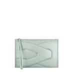 Polène Nodde Pouch in Sea Foam | Wallets & Purses | Luxury Shoes 