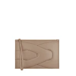 Polène Nodde Pouch in Taupe | Wallets & Purses | Luxury Shoes 