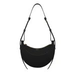 Polène Numéro Dix in Smooth Black Bag | Shoulder & Crossbody Bags | Luxury Shoes 