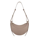 Polène Numéro Dix in Textured Taupe Bag | Shoulder & Crossbody Bags | Luxury Shoes 