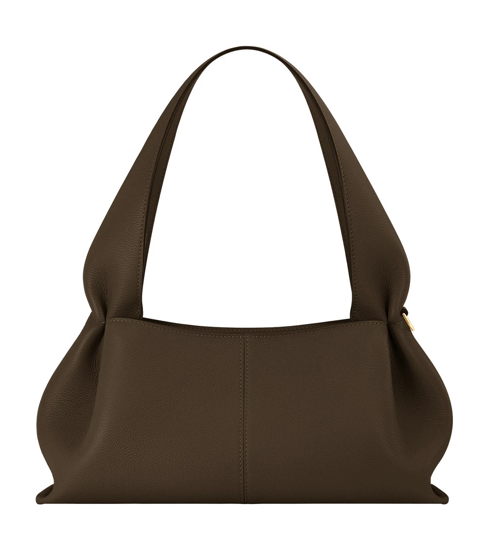 Polène Numéro Neuf East West in Textured Candied Chestnut Bag Polène Numéro Neuf East West in Textured Candied Chestnut Bag | Shoulder & Crossbody Bags | Luxury Shoes