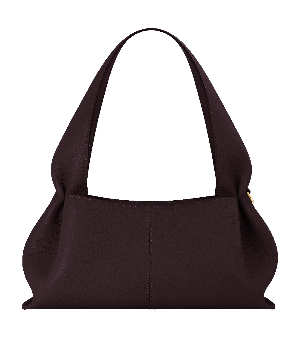 Polène Numéro Neuf East West in Textured Plum Bag Polène Numéro Neuf East West in Textured Plum Bag | Shoulder & Crossbody Bags | Luxury Shoes