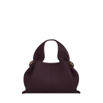 Polène Numéro Neuf Mini in Textured Plum Bag | Mini Bags | Luxury Shoes 