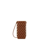 Polène Onda Phone Case in Cognac | Phone Cases | Luxury Shoes 