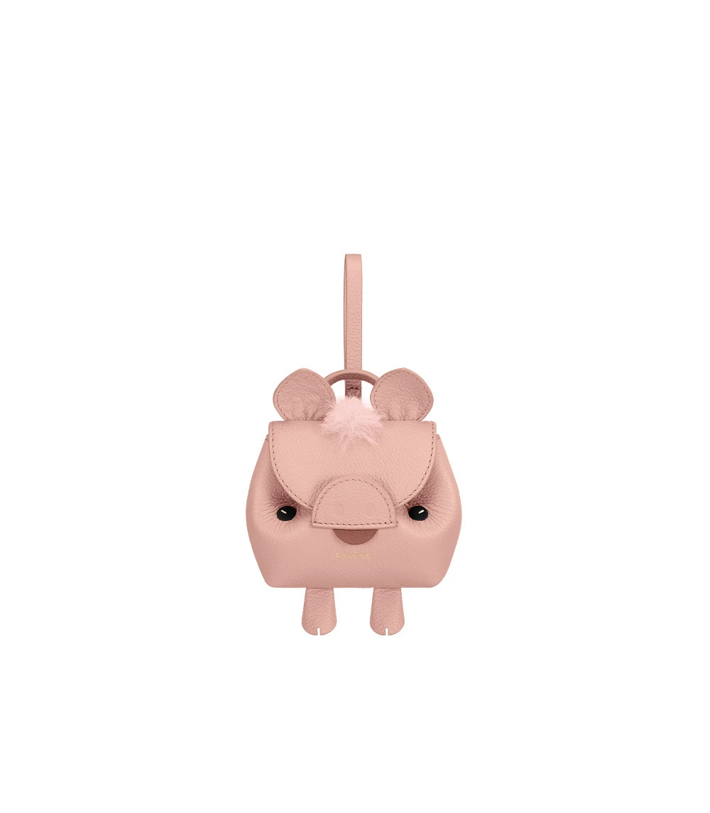 Polène Pigi Nanonimals Bag Charm in Nude Polène Pigi Nanonimals Bag Charm in Nude | Bag charms | Luxury Shoes