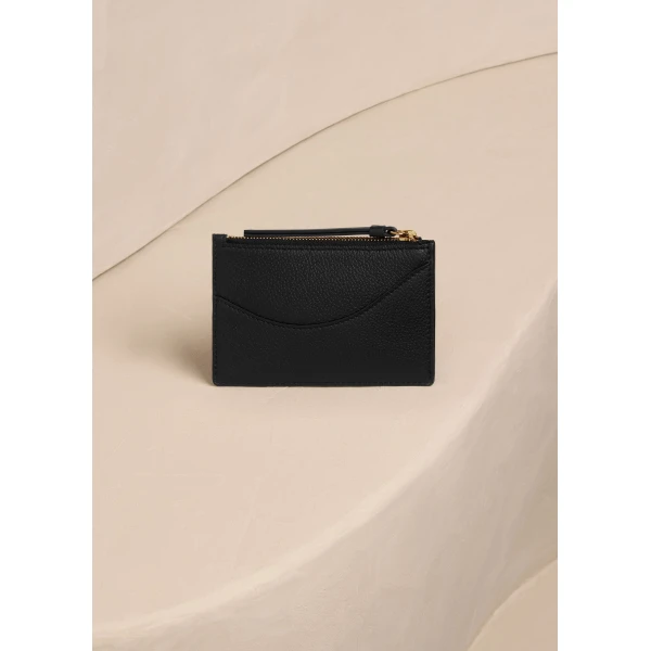 Polène Sierra Mini Pouch in Duo Black, view 5 | Wallets & Purses | Luxury Shoes 
