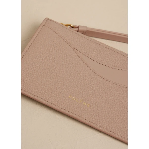 Polène Sierra Mini Pouch in Duo Dune, view 3 | Wallets & Purses | Luxury Shoes 