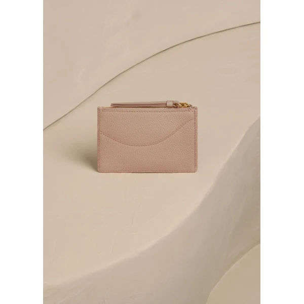 Polène Sierra Mini Pouch in Duo Dune, view 5 | Wallets & Purses | Luxury Shoes 