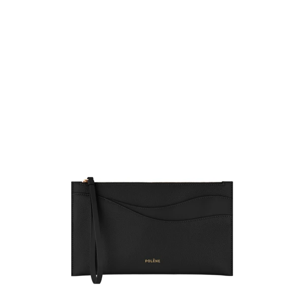 Polène Sierra Pouch in Duo Black | Wallets & Purses | Luxury Shoes 