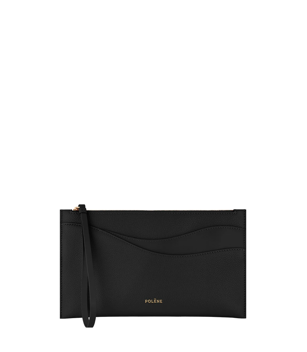 Polène Sierra Pouch in Duo Black Polène Sierra Pouch in Duo Black | Wallets & Purses | Luxury Shoes