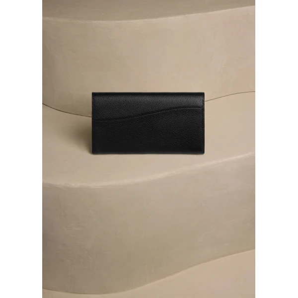 Polène Sierra Wallet in Duo Black, view 5 | Wallets & Purses | Luxury Shoes 