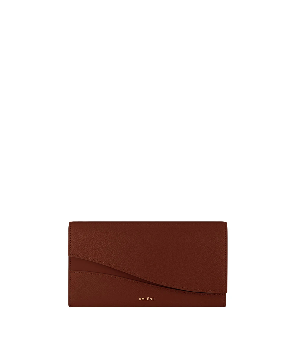Polène Sierra Wallet in Duo Cognac Polène Sierra Wallet in Duo Cognac | Wallets & Purses | Luxury Shoes