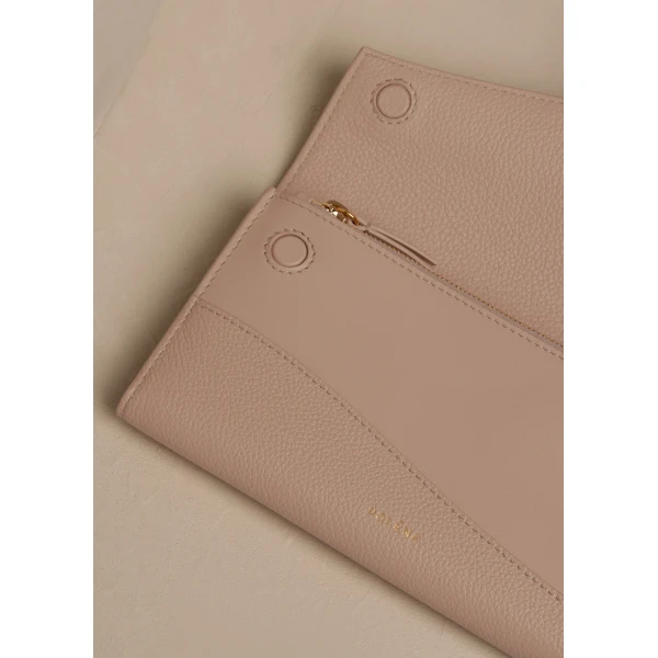 Polène Sierra Wallet in Duo Dune, view 3 | Wallets & Purses | Luxury Shoes 