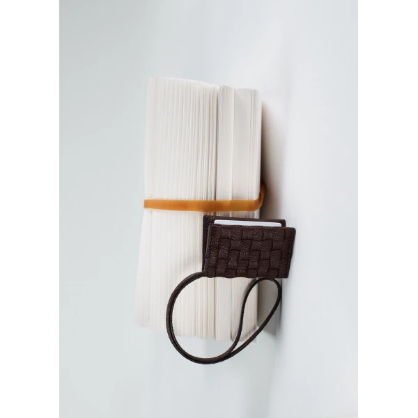 Polène The Writer Charm in Ebony, view 2 | Bag charms | Luxury Shoes 
