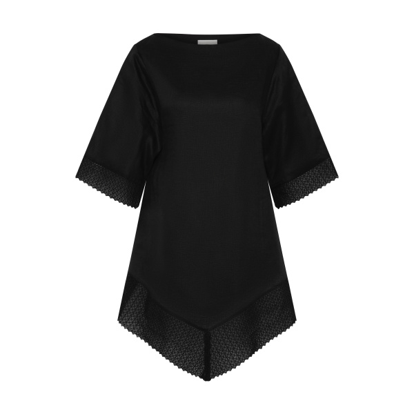 Posse Alfie Dress in Black | Midi Dresses | Luxury Shoes 