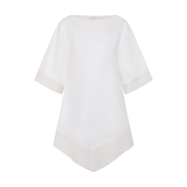 Posse Alfie Dress in Ivory | Midi Dresses | Luxury Shoes 
