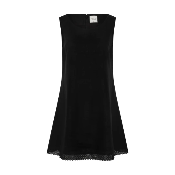 Alfie Mini Dress in Black