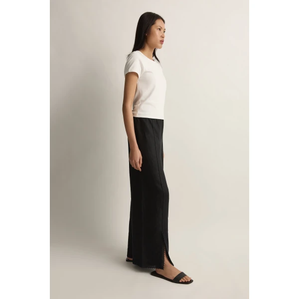 Posse Alfie Pant in Black | Pants | Luxury Shoes , view 4