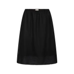 Posse Alfie Skirt in Black | Midi Skirts | Luxury Shoes 