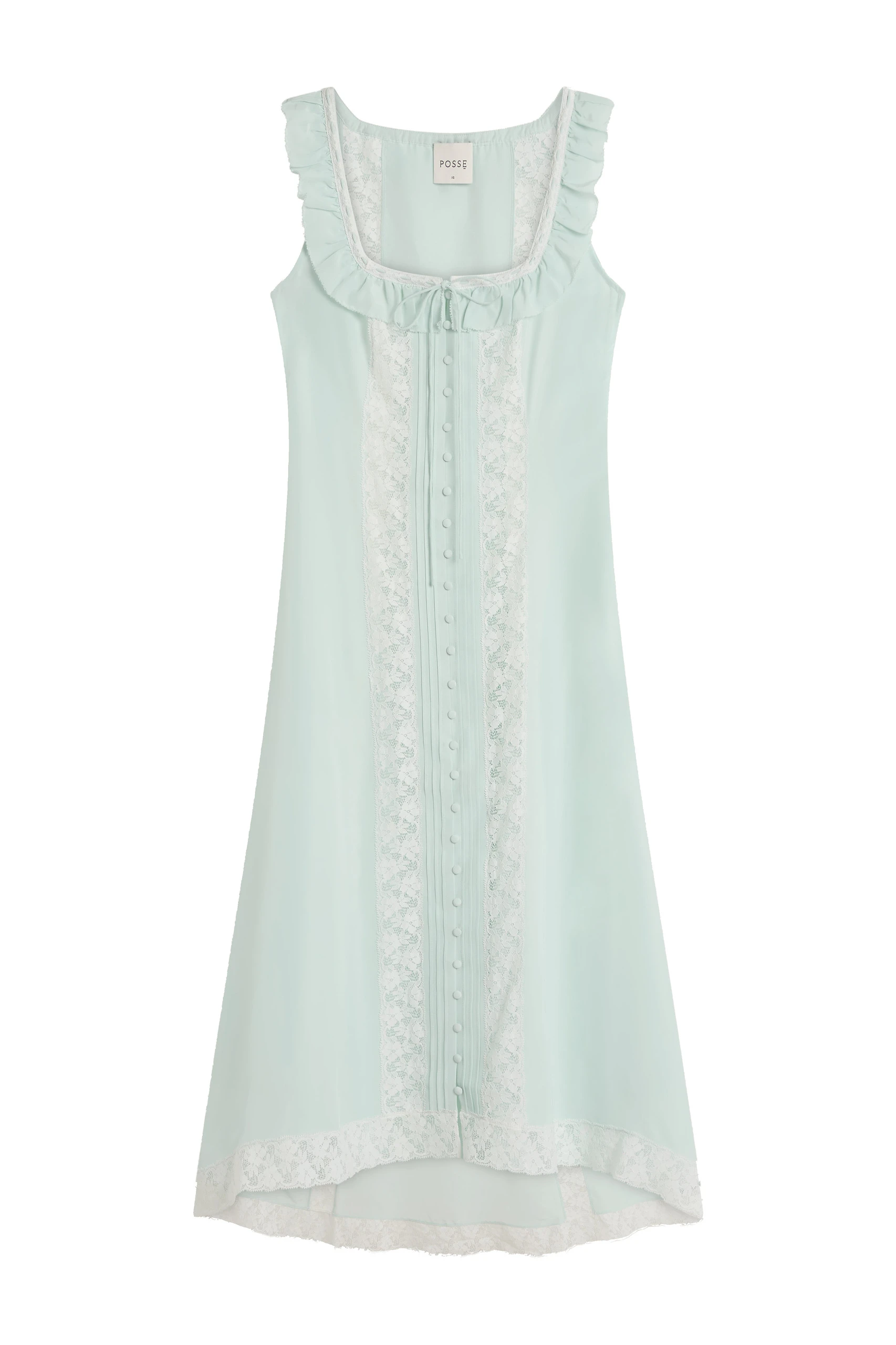 Posse Arabella Dress in Ice Posse Arabella Dress in Ice | Midi Dresses | Luxury Shoes