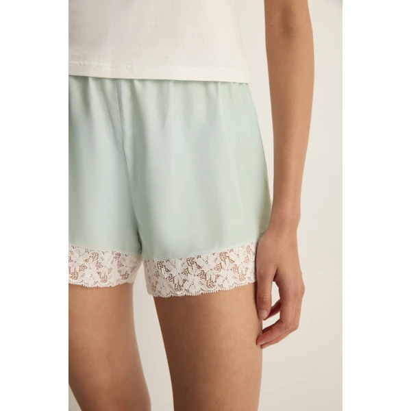 Posse Arabella Short in Ice | Shorts | Luxury Shoes , view 5