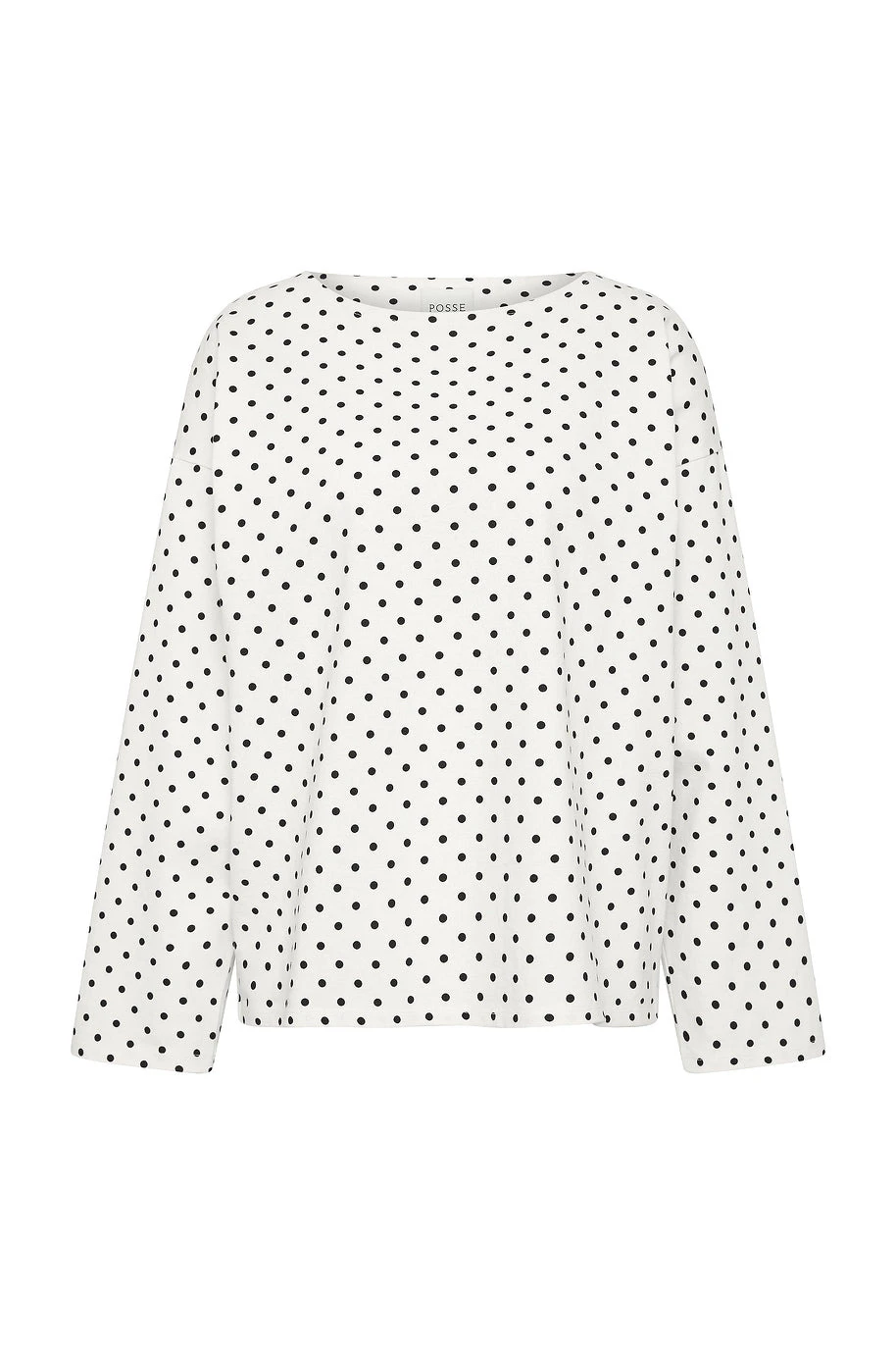 Posse Bea Long Sleeve Top in Cream Black Polka Dot Posse Bea Long Sleeve Top in Cream Black Polka Dot | Long Sleeve | Luxury Shoes