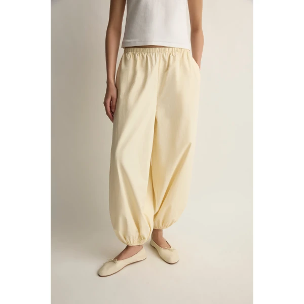 Posse Beau Pant in Buttermilk | Pants | Luxury Shoes , view 5