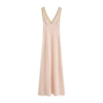 Posse Blake Dress in Cloud Pink | Midi Dresses | Luxury Shoes 