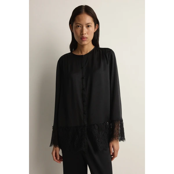 Posse Blake Shirt in Black | Shirts | Luxury Shoes , view 2
