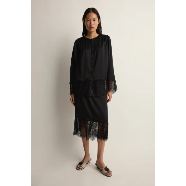 Posse Blake Shirt in Black | Shirts | Luxury Shoes , view 3
